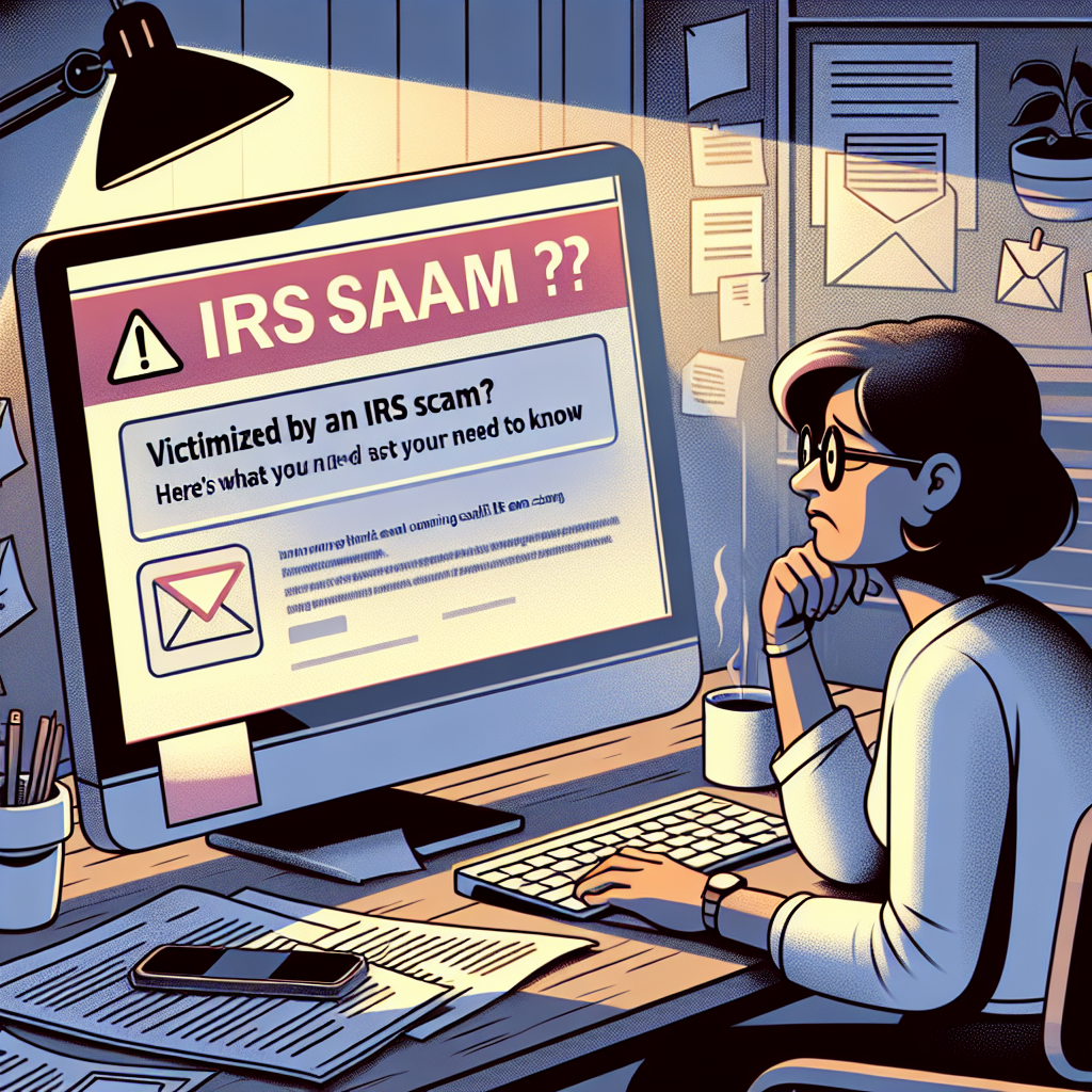 Victimized by an IRS Scam? Here’s What You Need to Know